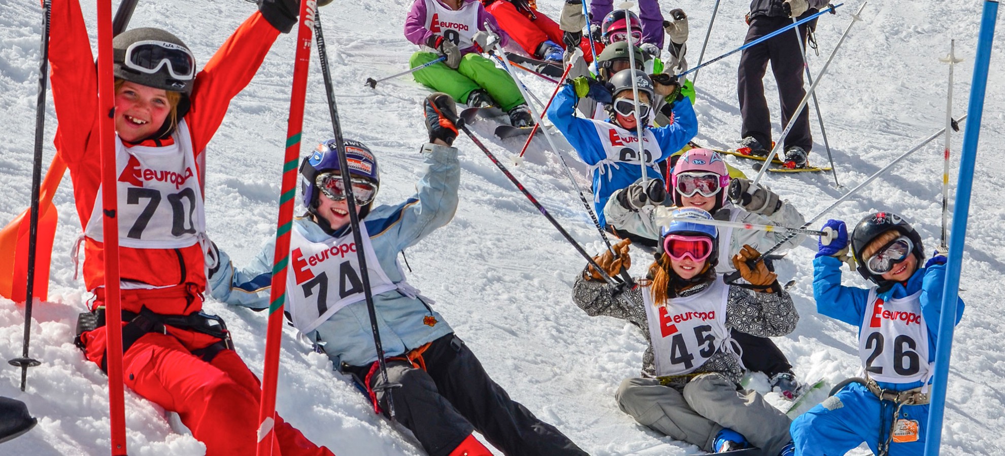 Kids Skiing Canterbury