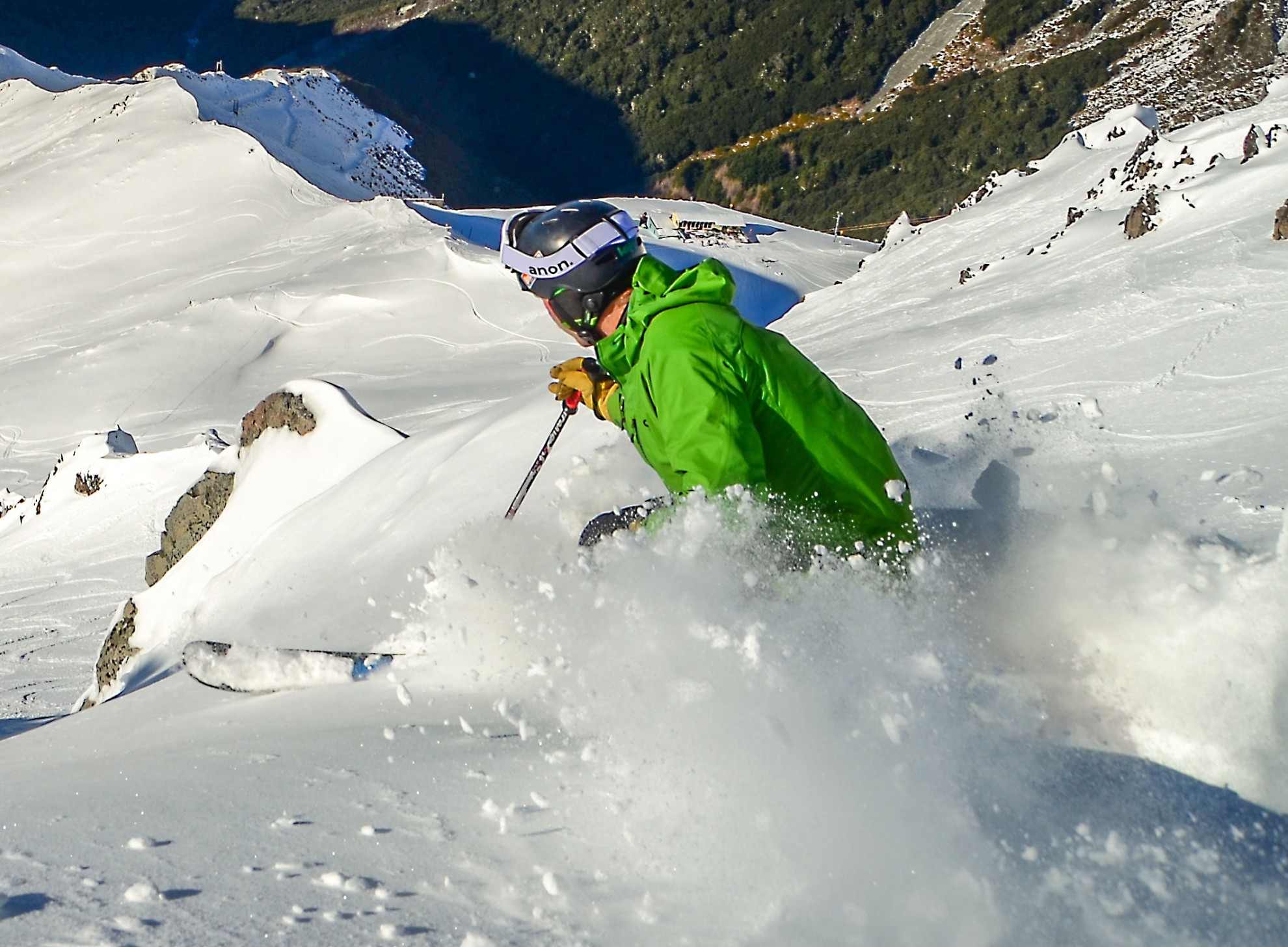 Powder Skiing Canterbury South Island NZ