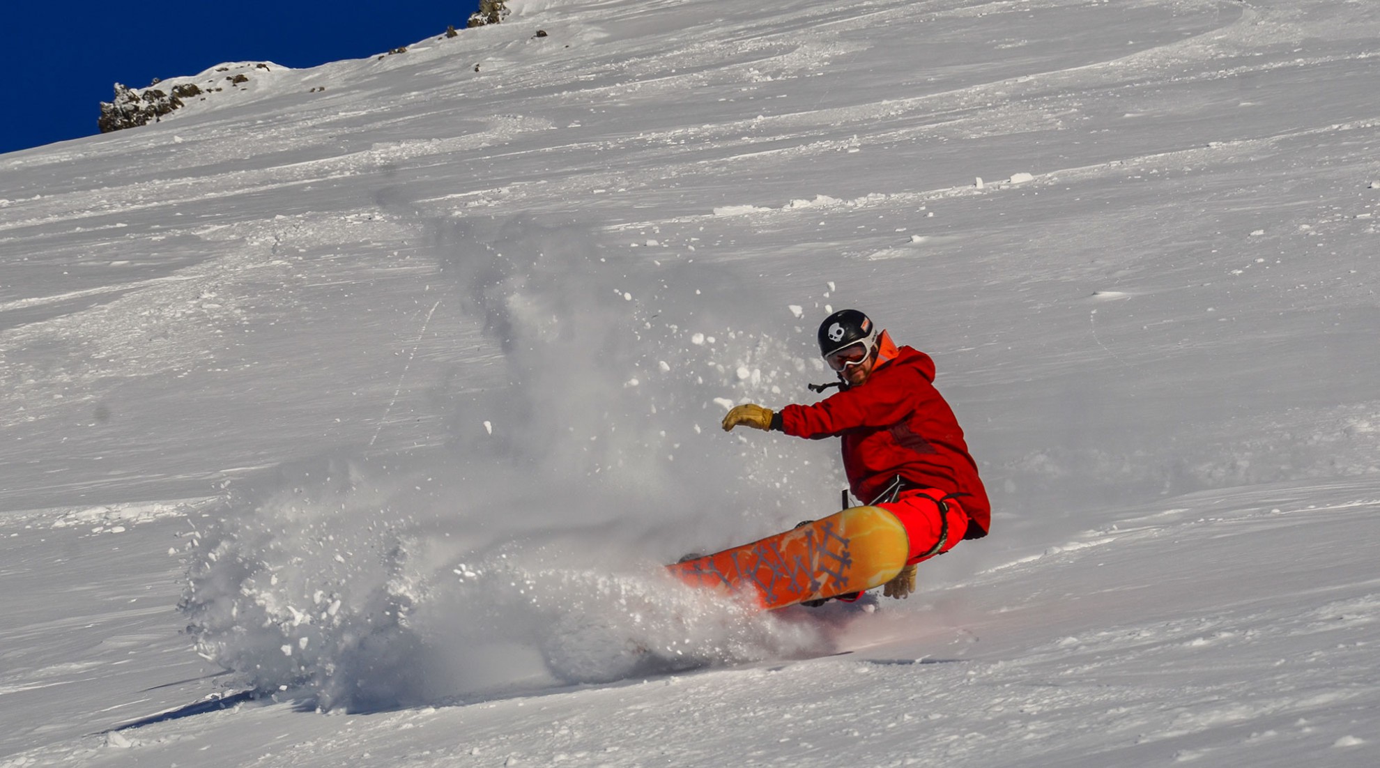 powder skiing South Island New Zealand